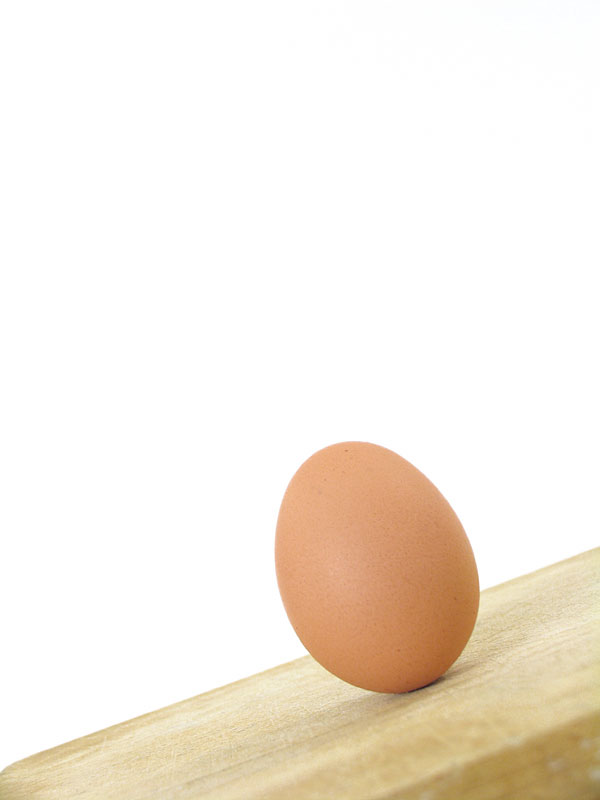 Uovo su legno
