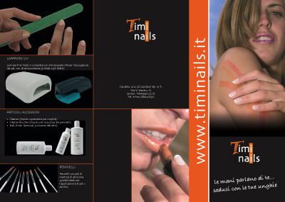 Depliant for Timi Nails