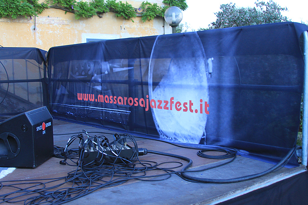 Telo bandiera 400x150 cm Massarosa Jazz Fest 2013