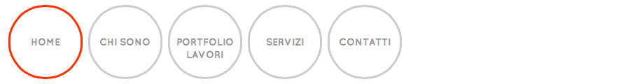 Esempio Menu navigatore orizzontale 3