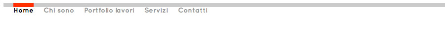 Esempio Menu navigatore orizzontale 8