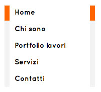 Esempio Menu navigatore verticale 12