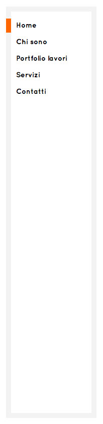 Esempio Menu navigatore verticale 6
