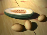 Melone ed uova