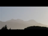 Alpi Apuante at the dawn
