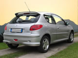 Peugeot 206 con alba