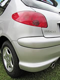 Peugeot 206 angolo posteriore