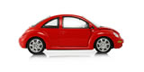 New Beetle di lato