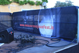 Canvas flag 400x150 cm Massarosa Jazz Fest 2013